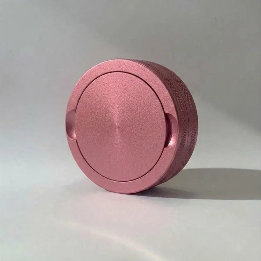 Pouchy Slim in pink — personalised slim metal snus pot, laser engraving available