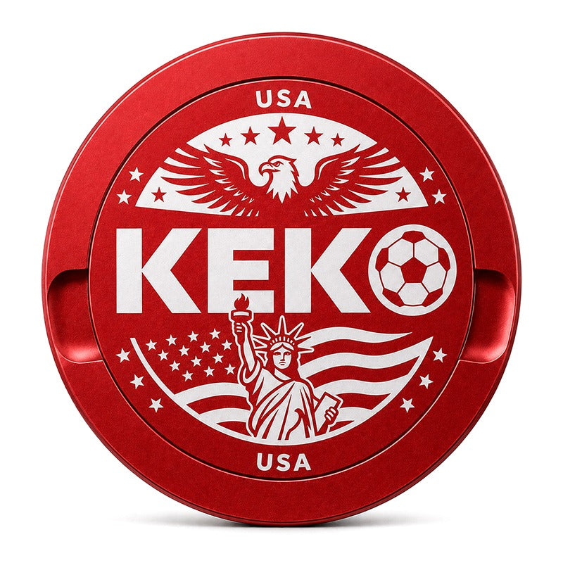Pouchy Slim — Keko Edition (US) | Limited World Cup Metal Tin