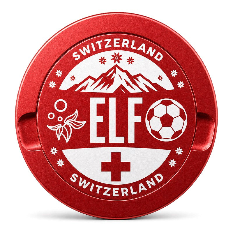 Pouchy Slim — Elf Edition (Switzerland) | Limited World Cup Metal Tin