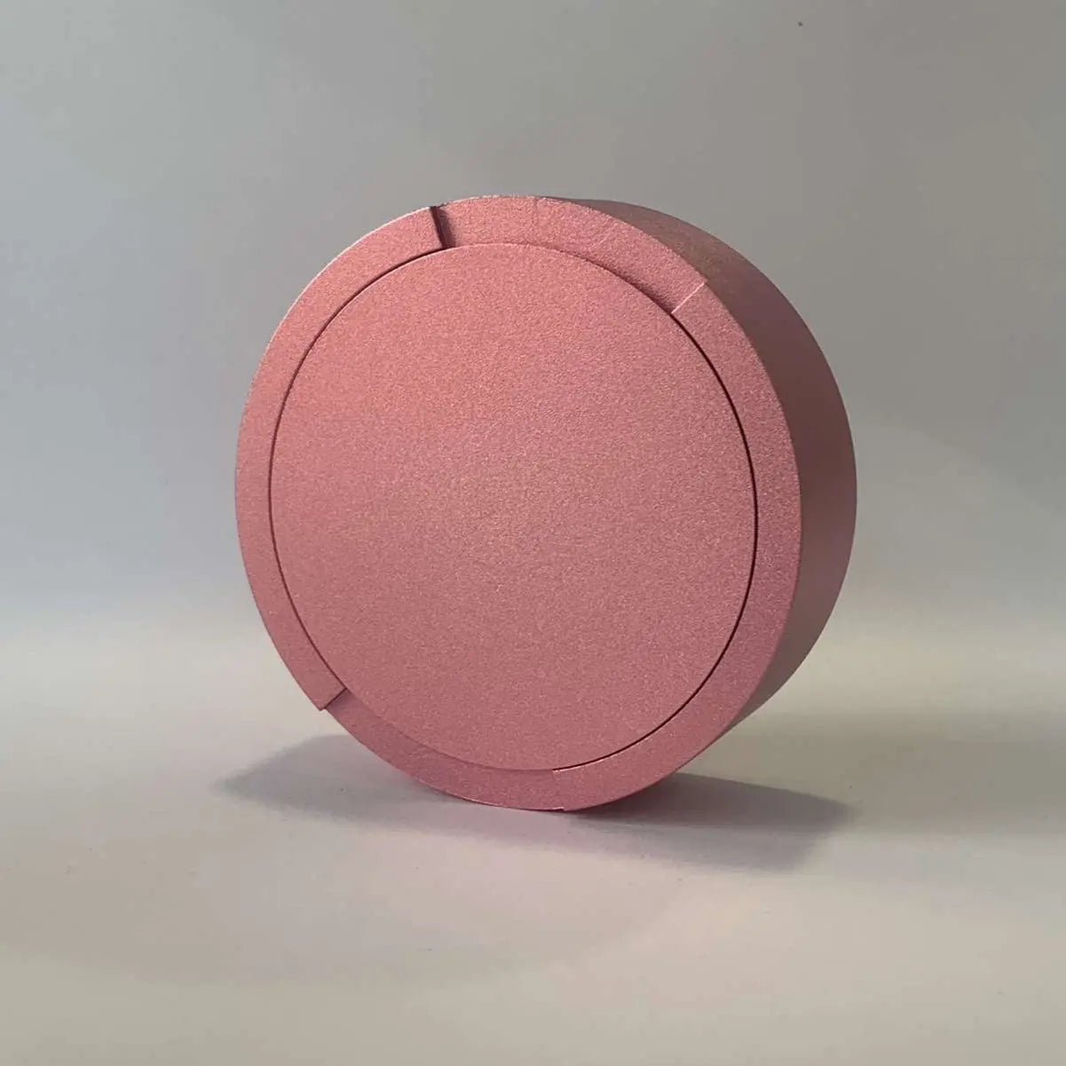 Original Pouchy in pink — personalised metal nicotine pouch container, UK made
